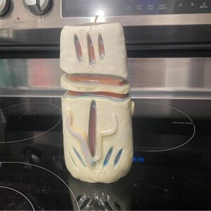 Tiki Style Candle
